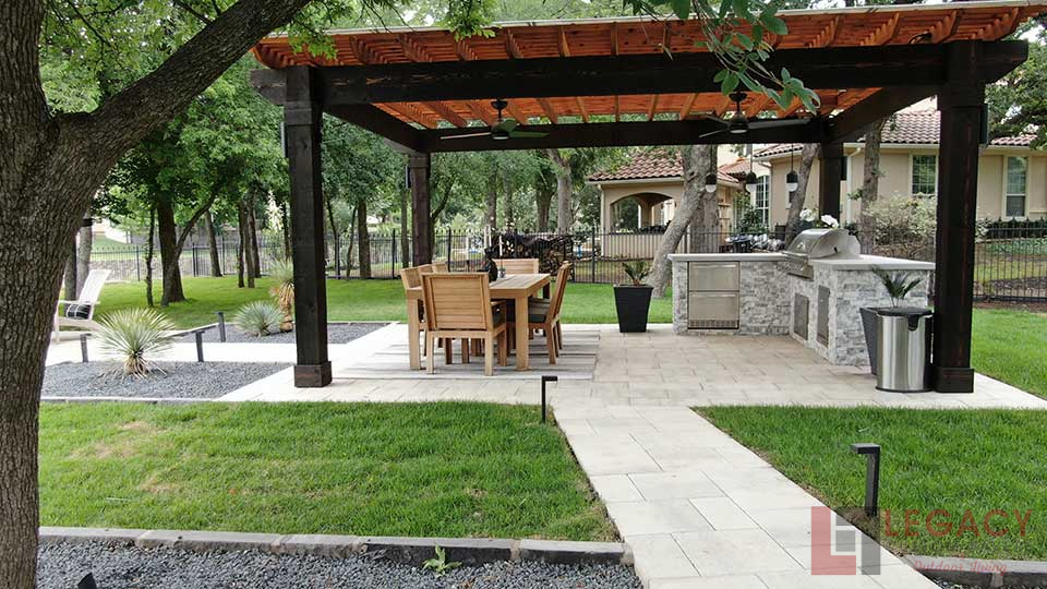 North Texas Outdoor Living Contractor Legacy Custom Pavers